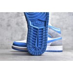 Air Jordan 1 MiD White Blue