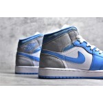 Air Jordan 1 MiD White Blue
