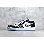 Air Jordan 1 Low Top Patent Leather White and Black