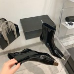 𝙎𝙖𝙞𝙣𝙩 𝙇𝙖𝙪𝙧𝙚𝙣𝙩 | 𝟐𝟎𝟐𝟐/𝐒𝐒 𝐧𝐞𝐰 YSL｜Saint Laurent Metal Toe Series New High Heeled Boots