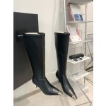 𝙎𝙖𝙞𝙣𝙩 𝙇𝙖𝙪𝙧𝙚𝙣𝙩 | 𝟐𝟎𝟐𝟐/𝐒𝐒 𝐧𝐞𝐰 YSL｜Saint Laurent Metal Toe Series New High Heeled Boots