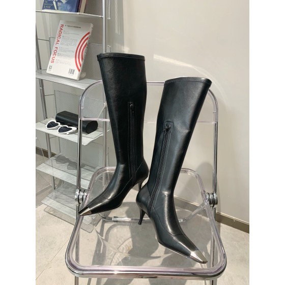 𝙎𝙖𝙞𝙣𝙩 𝙇𝙖𝙪𝙧𝙚𝙣𝙩 | 𝟐𝟎𝟐𝟐/𝐒𝐒 𝐧𝐞𝐰 YSL｜Saint Laurent Metal Toe Series New High Heeled Boots