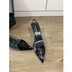 𝙎𝙖𝙞𝙣𝙩 𝙇𝙖𝙪𝙧𝙚𝙣𝙩 | 𝟐𝟎𝟐𝟐/𝐒𝐒 𝐧𝐞𝐰 YSL｜Runway models Saint Laurent high heels pvc film with patent leather pleated design