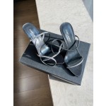 𝙎𝙖𝙞𝙣𝙩 𝙇𝙖𝙪𝙧𝙚𝙣𝙩 | 𝟐𝟎𝟐𝟐/𝐒𝐒 𝐧𝐞𝐰 YSL｜Saint Laurent new rhinestone buckle sandals snakeskin grain cowhide