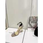 𝙎𝙖𝙞𝙣𝙩 𝙇𝙖𝙪𝙧𝙚𝙣𝙩 | 𝟐𝟎𝟐𝟐/𝐒𝐒 𝐧𝐞𝐰 YSL｜Saint Laurent silk diamond buckle high heels Imported silk