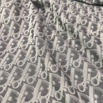 𝐃𝐢𝐨𝐫 · 23款新款牛仔系列-字母长巾浅灰色45%棉32%羊毛23%真丝