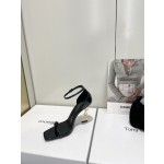 𝙎𝙖𝙞𝙣𝙩 𝙇𝙖𝙪𝙧𝙚𝙣𝙩 | 𝟐𝟎𝟐𝟐/𝐒𝐒 𝐧𝐞𝐰 YSL｜Saint Laurent silk diamond buckle high heels Imported silk