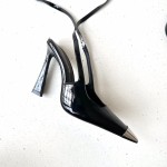 𝙎𝙖𝙞𝙣𝙩 𝙇𝙖𝙪𝙧𝙚𝙣𝙩 | 𝟐𝟎𝟐𝟐/𝐒𝐒 𝐧𝐞𝐰 YSL｜Spring small square head high heeled single shoes strappy sandals