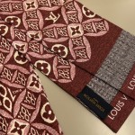 𝐋𝐨𝐮𝐢𝐬 𝐕𝐮𝐢𝐭𝐭𝐨𝐧 "1854 Headband" maroon 100% silk original fabric
