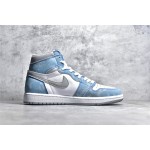 Air Jordan 1 AJ1 Washed White Blue