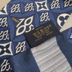 𝐋𝐨𝐮𝐢𝐬 𝐕𝐮𝐢𝐭𝐭𝐨𝐧 "1854 Headband" navy blue 100% silk original fabric