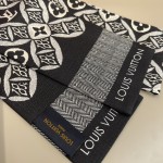 𝐋𝐨𝐮𝐢𝐬 𝐕𝐮𝐢𝐭𝐭𝐨𝐧 "1854 Headband" black 100% silk original fabric