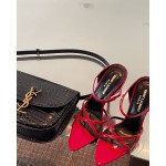 𝙎𝙖𝙞𝙣𝙩 𝙇𝙖𝙪𝙧𝙚𝙣𝙩 | 𝟐𝟎𝟐𝟐/𝐒𝐒 𝐧𝐞𝐰 YSL｜Early spring new high heels Italian leather outsole