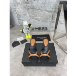 𝙎𝙖𝙞𝙣𝙩 𝙇𝙖𝙪𝙧𝙚𝙣𝙩 | 𝟐𝟎𝟐𝟐/𝐒𝐒 𝐧𝐞𝐰 YSL｜Early spring hot ysl high heel slippers Italian leather bottom