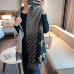 𝐋𝐨𝐮𝐢𝐬 𝐯𝐮𝐢𝐭𝐭𝐨𝐧 scarf shawl double-sided two-color