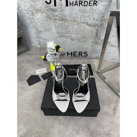 𝙎𝙖𝙞𝙣𝙩 𝙇𝙖𝙪𝙧𝙚𝙣𝙩 | 𝟐𝟎𝟐𝟐/𝐒𝐒 𝐧𝐞𝐰 YSL｜Early spring hot ysl high heel strappy sandals Italian leather sole