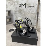 𝙎𝙖𝙞𝙣𝙩 𝙇𝙖𝙪𝙧𝙚𝙣𝙩 | 𝟐𝟎𝟐𝟐/𝐒𝐒 𝐧𝐞𝐰 YSL｜Early spring hot ysl high heel sandals Italian leather sole