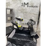 𝙎𝙖𝙞𝙣𝙩 𝙇𝙖𝙪𝙧𝙚𝙣𝙩 | 𝟐𝟎𝟐𝟐/𝐒𝐒 𝐧𝐞𝐰 YSL｜Early spring hot ysl high heel strappy sandals Italian leather sole