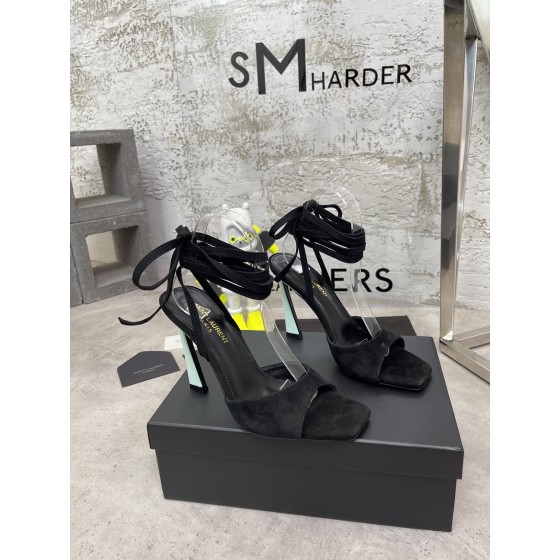 𝙎𝙖𝙞𝙣𝙩 𝙇𝙖𝙪𝙧𝙚𝙣𝙩 | 𝟐𝟎𝟐𝟐/𝐒𝐒 𝐧𝐞𝐰 YSL｜Early spring hot ysl high heel strappy sandals Italian leather sole