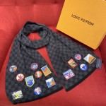 𝐋𝐨𝐮𝐢𝐬 𝐯𝐮𝐢𝐭𝐭𝐨𝐧 Checkered Men's Scarf 100% Wool