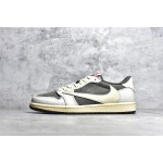 Air Jordan 1 low low top white brown