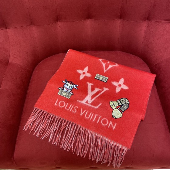 𝐋𝐨𝐮𝐢𝐬 𝐯𝐮𝐢𝐭𝐭𝐨𝐧 cashmere scarf
