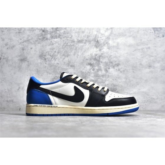 Air Jordan 1 low low top lightning white blue black