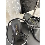 𝙎𝙖𝙞𝙣𝙩 𝙇𝙖𝙪𝙧𝙚𝙣𝙩 | 𝟐𝟎𝟐𝟑/𝐒𝐒 𝐧𝐞𝐰 YSL｜23s new high heel sandals Italian leather outsole