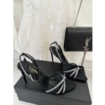 𝙎𝙖𝙞𝙣𝙩 𝙇𝙖𝙪𝙧𝙚𝙣𝙩 | 𝟐𝟎𝟐𝟑/𝐒𝐒 𝐧𝐞𝐰 YSL｜23s new high heel sandals Italian leather outsole