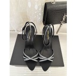 𝙎𝙖𝙞𝙣𝙩 𝙇𝙖𝙪𝙧𝙚𝙣𝙩 | 𝟐𝟎𝟐𝟑/𝐒𝐒 𝐧𝐞𝐰 YSL｜23s new high heel sandals Italian leather outsole