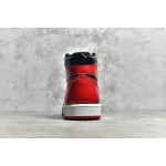 Air Jordan 1 AJ1 lakleer zwart en rood