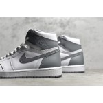 Air Jordan 1 AJ1 Wit Grijs