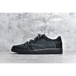Air Jordan 1 x Travis Scott Black Knight Barbell Low Top