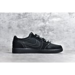 Air Jordan 1 x Travis Scott Black Knight Barbell Low Top