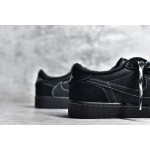 Air Jordan 1 x Travis Scott Black Knight Barbell Low Top