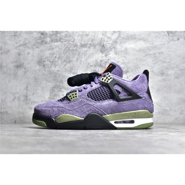 Air Jordan 4 Retro Purple Suede