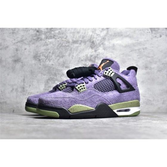 Air Jordan 4 Retro Purple Suede