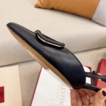 【Valentino】Valentino highest version of kitten heel sandals custom original top calfskin