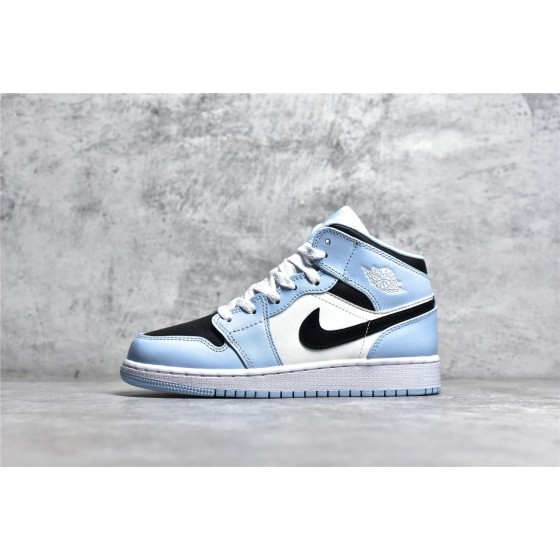 Air Jordan 1 MiD Black and Blue