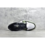 Air Jordan AJ1 Low Top White Black Green