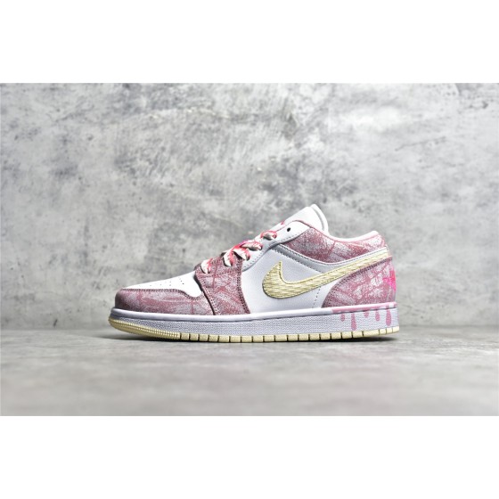 Air Jordan AJ1 Low Top Pink Ice Cream