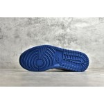 Air Jordan AJ1 low top blue and white