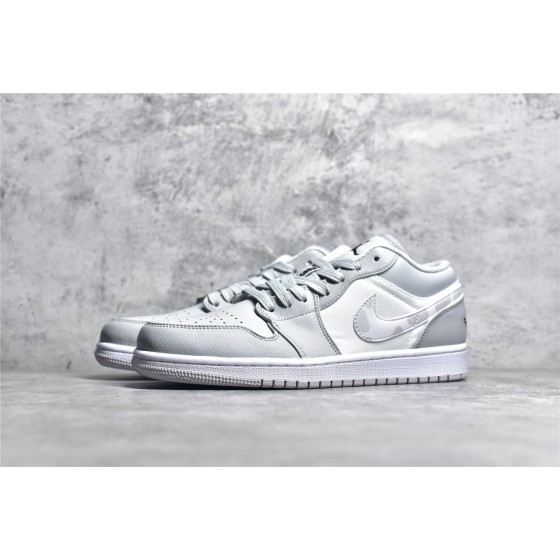 Air Jordan AJ1 Low Top Grey & White