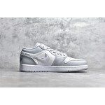 Air Jordan AJ1 Low Top Grey & White