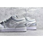 Air Jordan AJ1 Low Top Grey & White