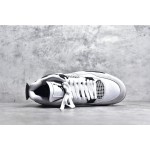 Air Jordan AJ4 Retro White Grey