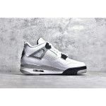Air Jordan AJ4 Retro White & Black