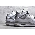 Air Jordan AJ4 Retro White & Black