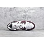 Air Jordan AJ1 low top purple and white