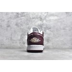 Air Jordan AJ1 low top purple and white